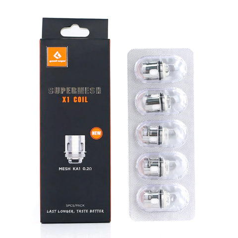 Geekvape Supermesh Mesh X1 Coils 0.2ohm 5pcs