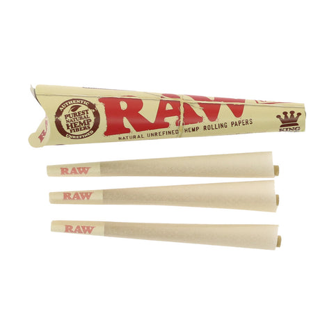 Raw Organic Cones 3/pk - K/S