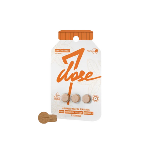 7DOSE 7-OH Kratom Chewable Tablets – 3ct 20mg