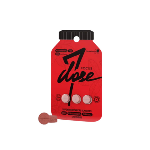 7DOSE 7-OH + Pseudoindoxyl Kratom Chewable Tablets – 3ct 20mg