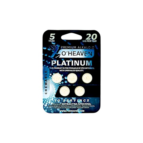7 O'Heaven Platinum Kratom 7-OH Extract Tablets