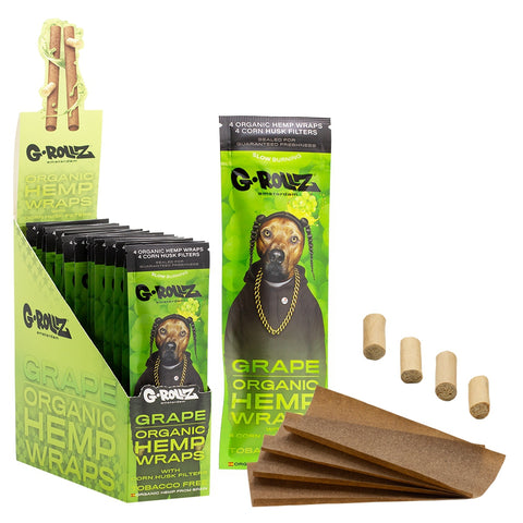 G-ROLLZ Pre-Rolled Organic Hemp Wraps