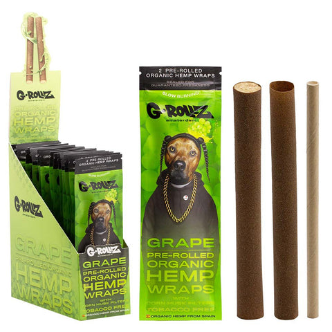G-ROLLZ Pre-Rolled Organic Hemp Wraps
