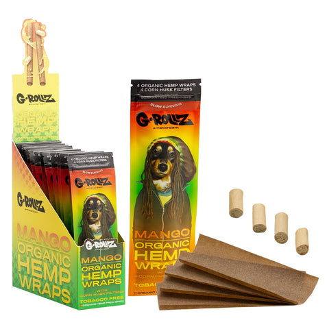 G-ROLLZ Pre-Rolled Organic Hemp Wraps