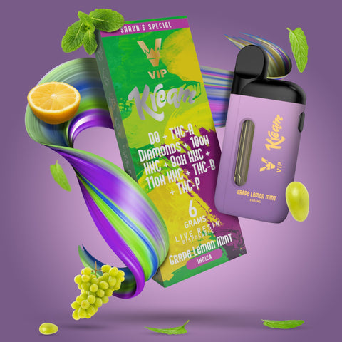 VIP Kream D8+THC-A Diamonds 6gm Disposable Device