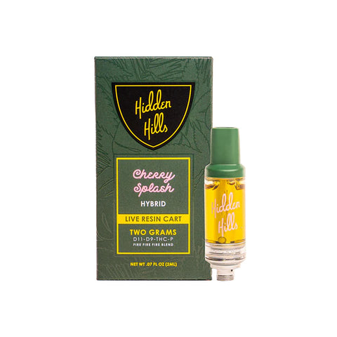 Hidden Hills Live Resin Cartridge 2gm