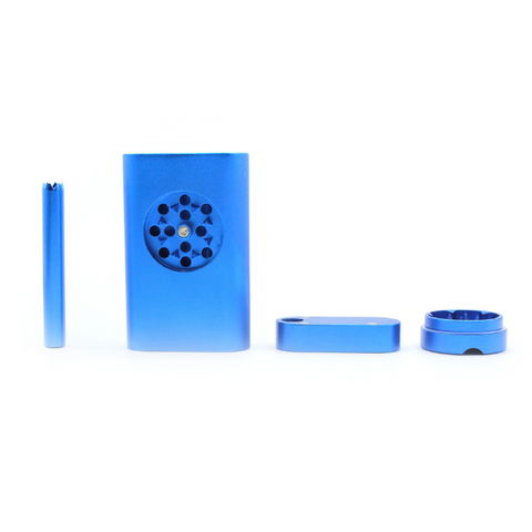 Kandy Dugout 3" Magnetic Metal W/in-built Grinder & One Hitter