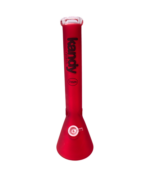 Kandy Water Pipe 17" Beaker Base 7mm Thickness Frosted Color