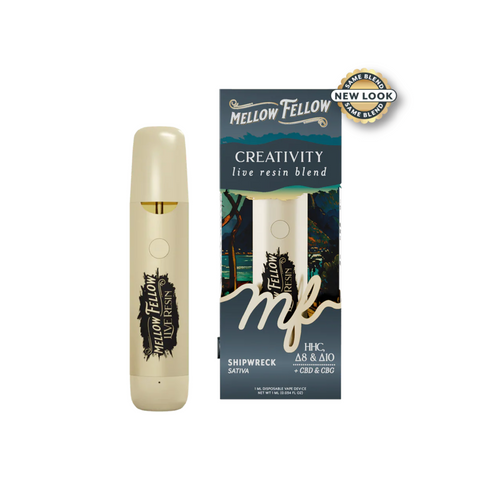 Mellow Fellow Live Resin Disposable Vape 1g