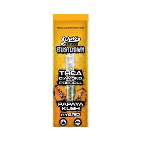 Puro Exotics Bustdown THC-A Diamond Preroll 2gm