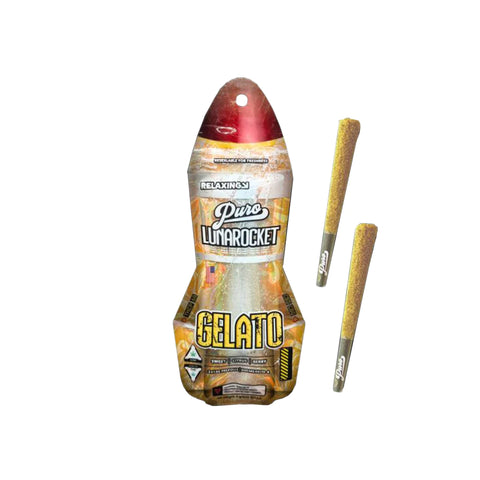 Puro Lunarocket THCP+D8+CBD+CBG 2x1.5g Pre-Rolls