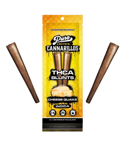 Puro Exotics Cannarillos THCA Blunts