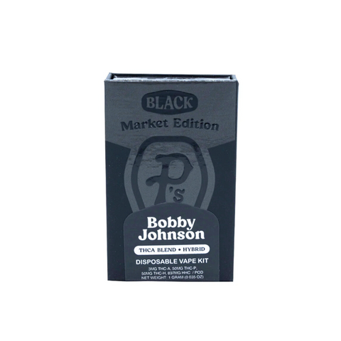 Pushin P's – Black Market Edition | THCA & THCP Disposable Vape Kit