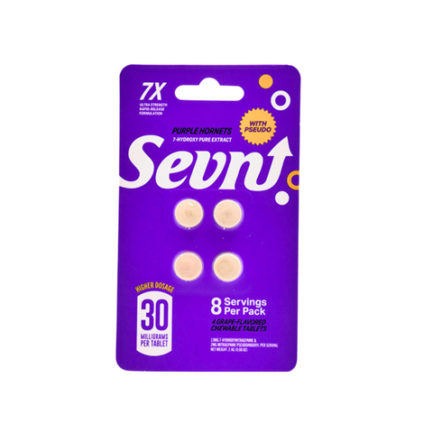 SEVN 7OH + Pseudo 30mg Tablets – 4 Pack