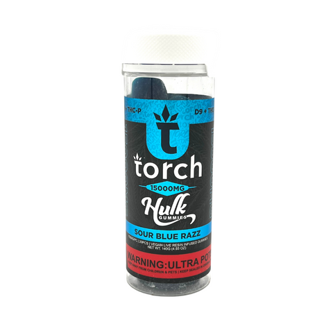 Torch Hulk Gummies 15000mg: D9 + THC-P Gummies
