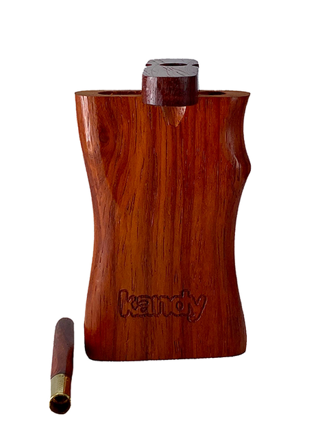 Kandy Smoke Dugout Wooden 4" W/One Hitter