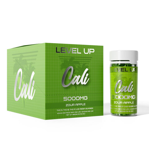 Cali Extrax Level Up 5000mg Live Resin Gummies