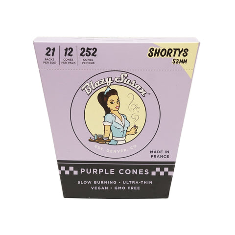 Blazy Susan Purple Cones Shortys 53mm