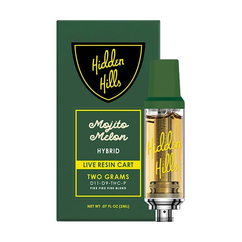 Hidden Hills Live Resin Cartridge 2gm