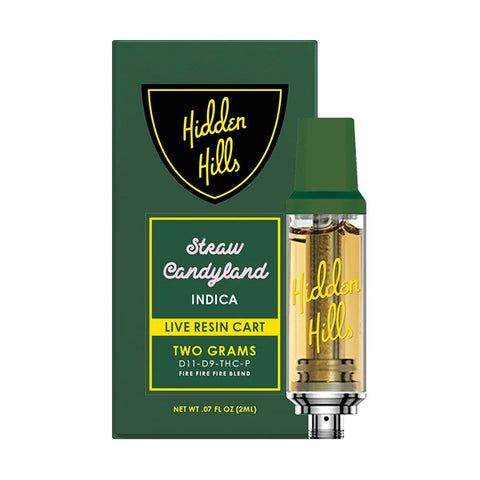 Hidden Hills Live Resin Cartridge 2gm