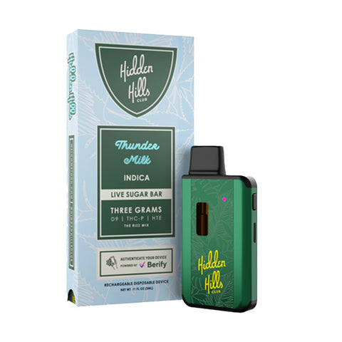 Hidden Hills Live Sugar Bar Disposable Pen 3gm