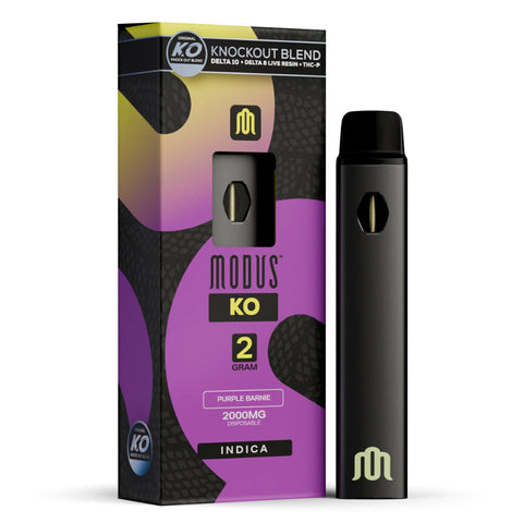 Modus KO Delta 10+Delta 8 Live Resin+THC-P Disposable 2gm 2000gm