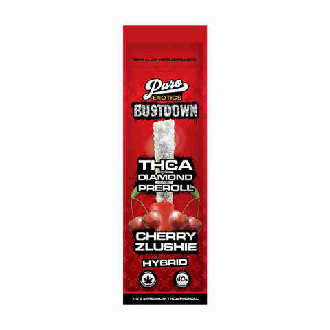 Puro Exotics Bustdown THC-A Diamond Preroll 2gm