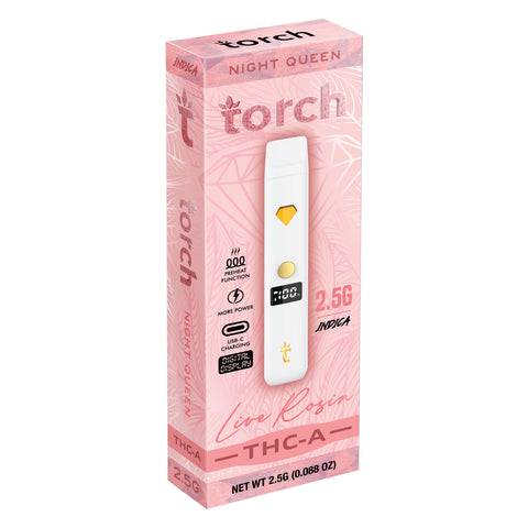 Torch 2.5gm Live Rosin THC-A Disposable Device
