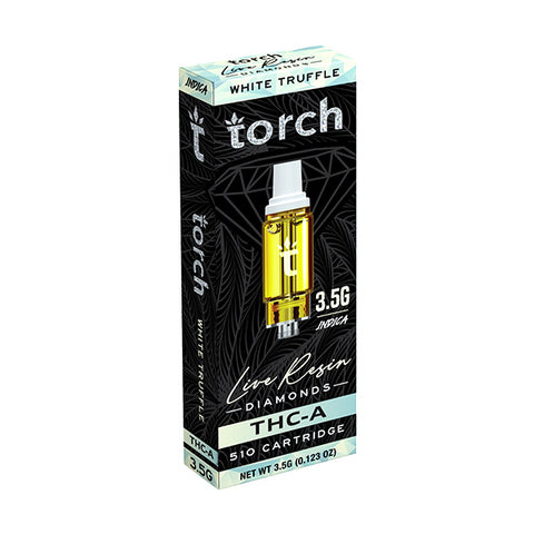 Torch THC-A Live Resin Diamonds 510 Cartridge 3.5gm