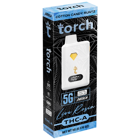Torch THC-A Live Rosin Disposable 5gm