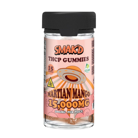 SMAK'D THCP Gummies 15000mg 15ct