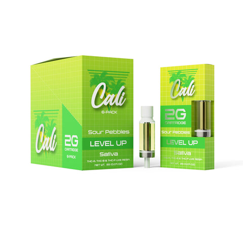 Cali Extrax Level Up Live Resin Cartridges 2gm