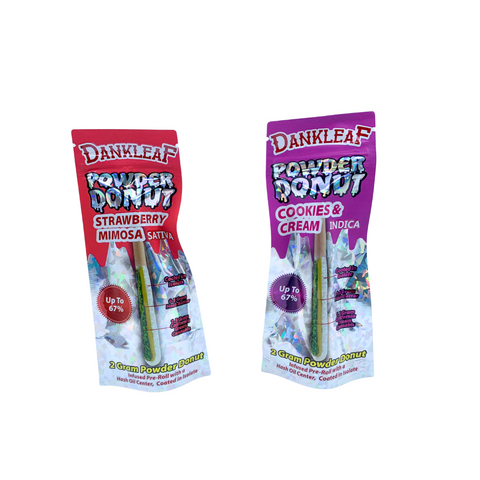 Dankleaf Powder Donut 2Gram Infused Pre Roll
