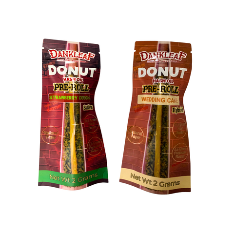 Dankleaf Donut Hash Oil 2Gram Pre Roll
