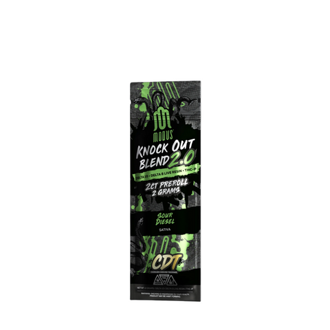 Modus Knock Out HXC Blend 2.0 4000 MG 2ct Prerolls