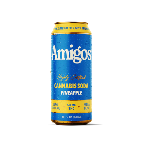 Amigos Highly Crafted Cannabis Infused Soda 50mg 16oz