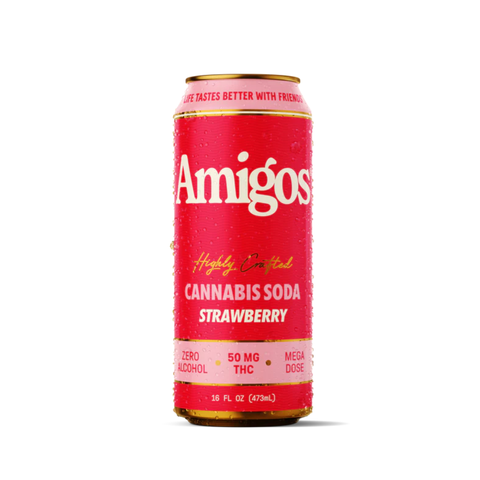 Amigos Highly Crafted Cannabis Infused Soda 50mg 16oz