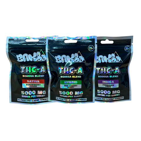 Bak8d THCA Gummies 5000mg 10pk