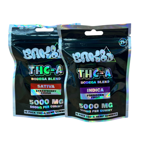 Bak8d THCA Gummies 5000mg 10pk