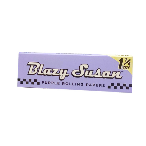 Blazy Susan Purple Rolling Papers - 1 1/4