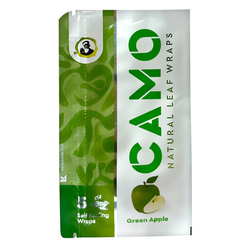 Camo Natural Leaf Wraps 5/pk