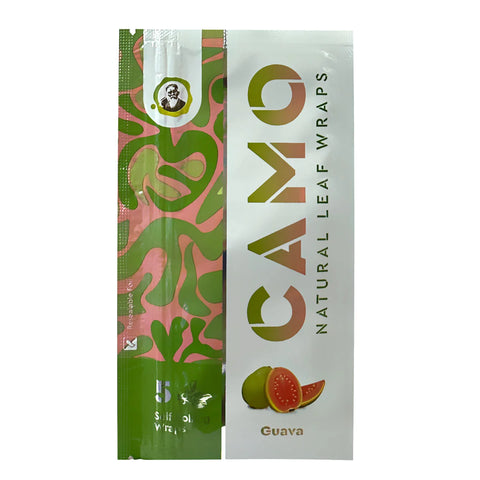 Camo Natural Leaf Wraps 5/pk