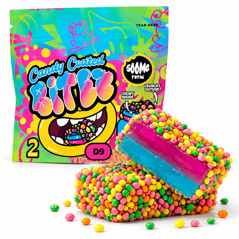 Ocho Candy Coated Delta 9 BITEZ Gummies 500mg 2ct