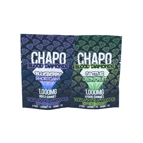 Chapo Blood Diamonds Gummies 1000mg 2pk