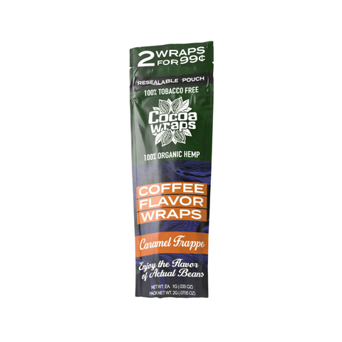 Cocoa Wraps - Coffee Flavor Organic Hemp Wraps