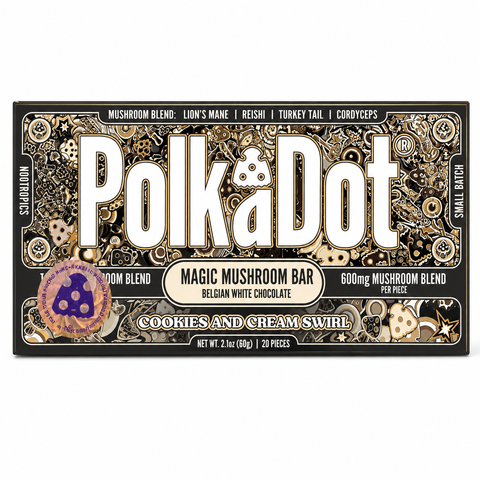 Polk A Dot Mushroom Chocolate Bar 12000mg 20ct