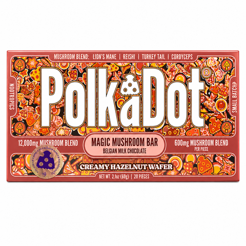 Polk A Dot Mushroom Chocolate Bar 12000mg 20ct