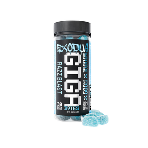 Exodus Gigabytes Gummies 15000mg 30ct