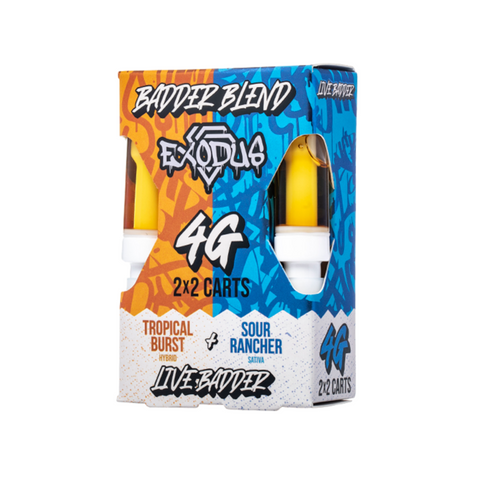 Exodus THC-A Badder Blend Cartridges 4G