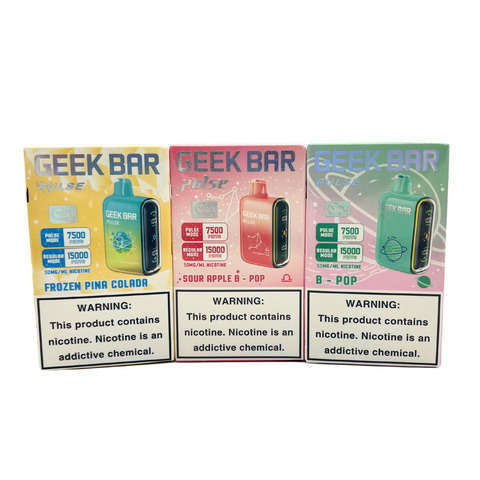 Geek Bar Pulse 15000 Puffs Disposable Vape